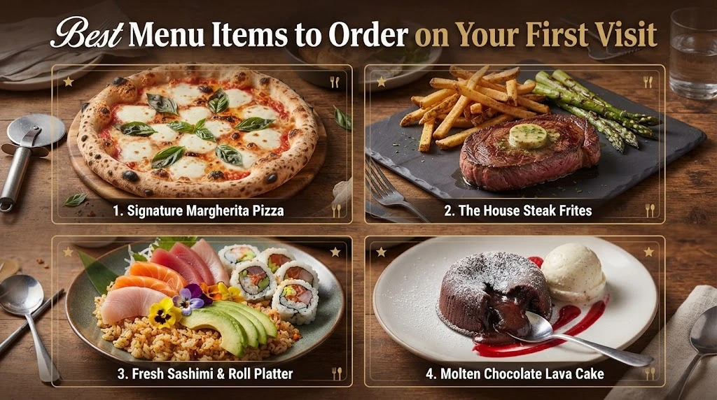 Best Menu Items to Order on Your First Visit