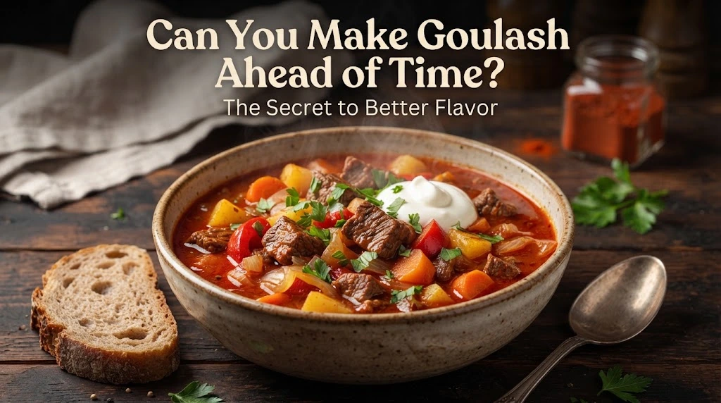 Can You Make Goulash Ahead of Time