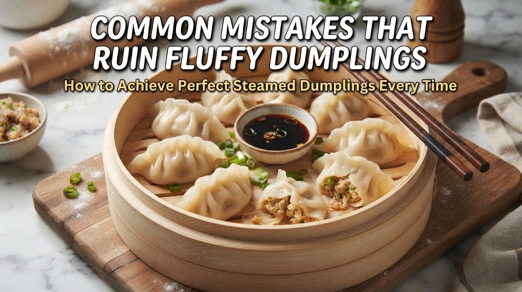 Common Mistakes That Ruin Fluffy Dumplings