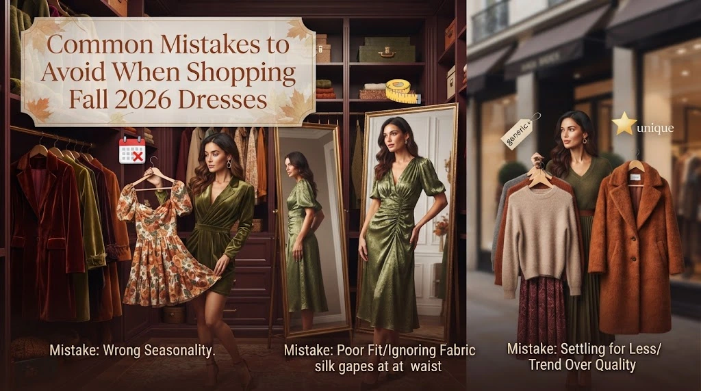 Common Mistakes to Avoid When Shopping Fall 2026 Dresses