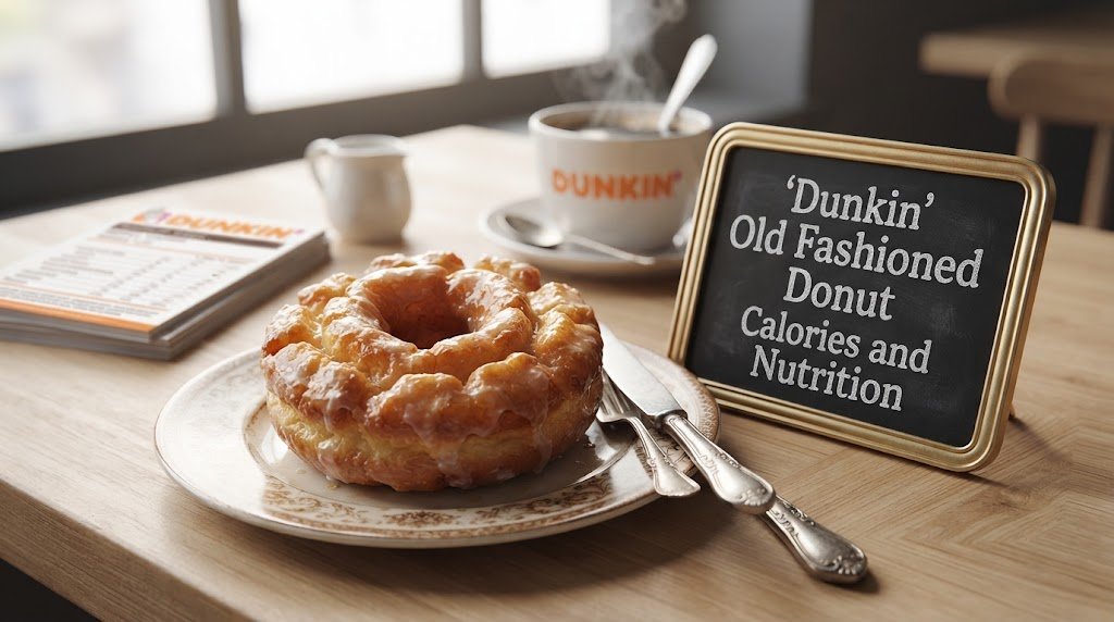 Dunkin Old Fashioned Donut Calories and Nutrition
