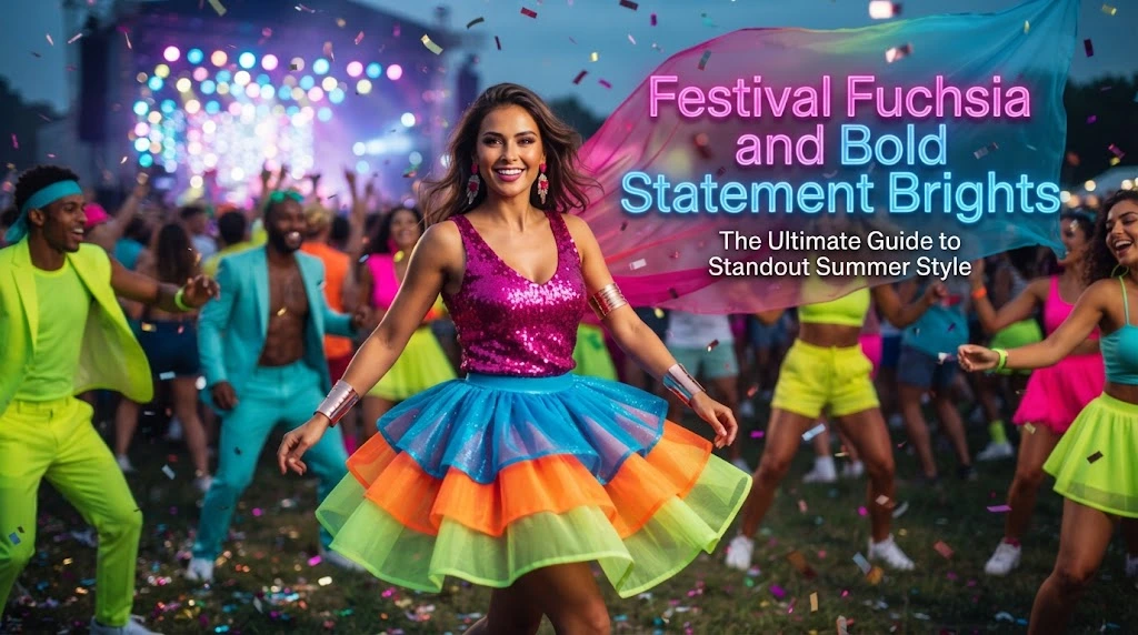 Festival Fuchsia and Bold Statement Brights