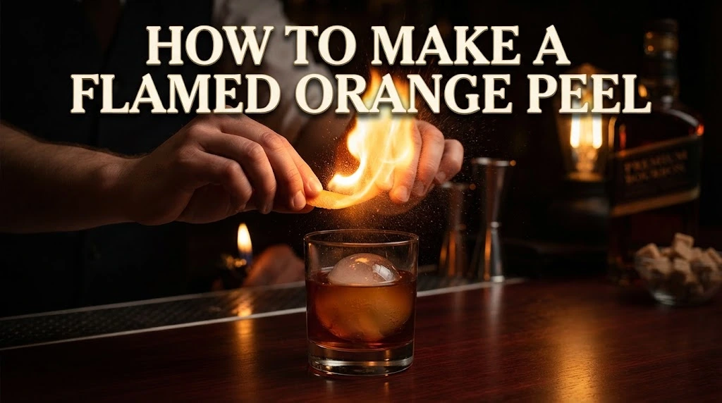 How to Make a Flamed Orange Peel