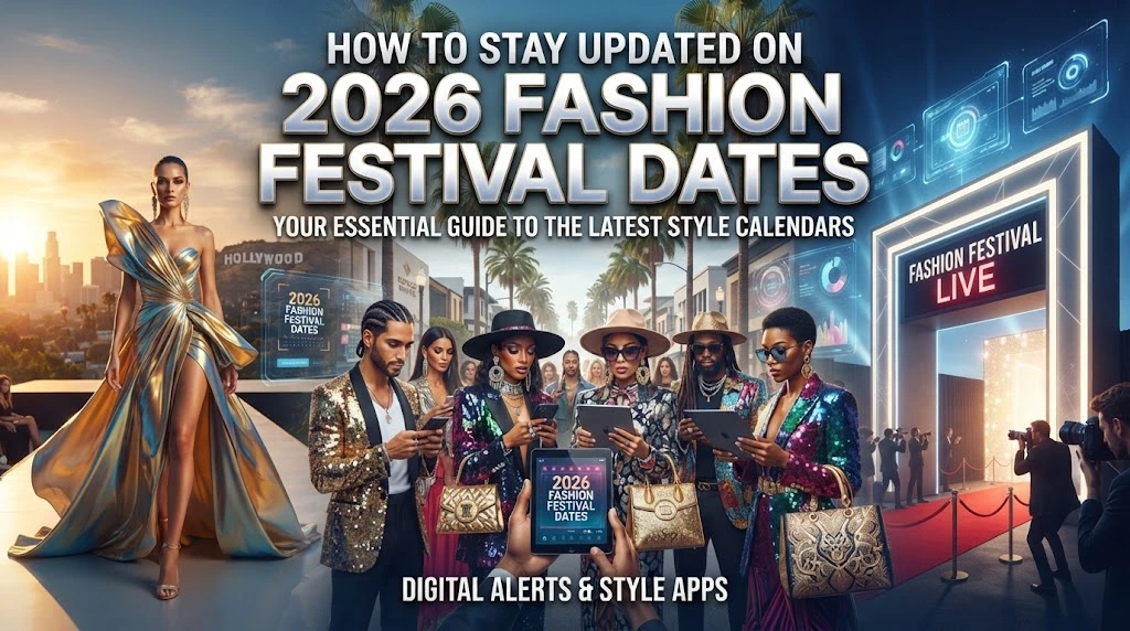 How to Stay Updated on 2026 Fashion Festival Dates