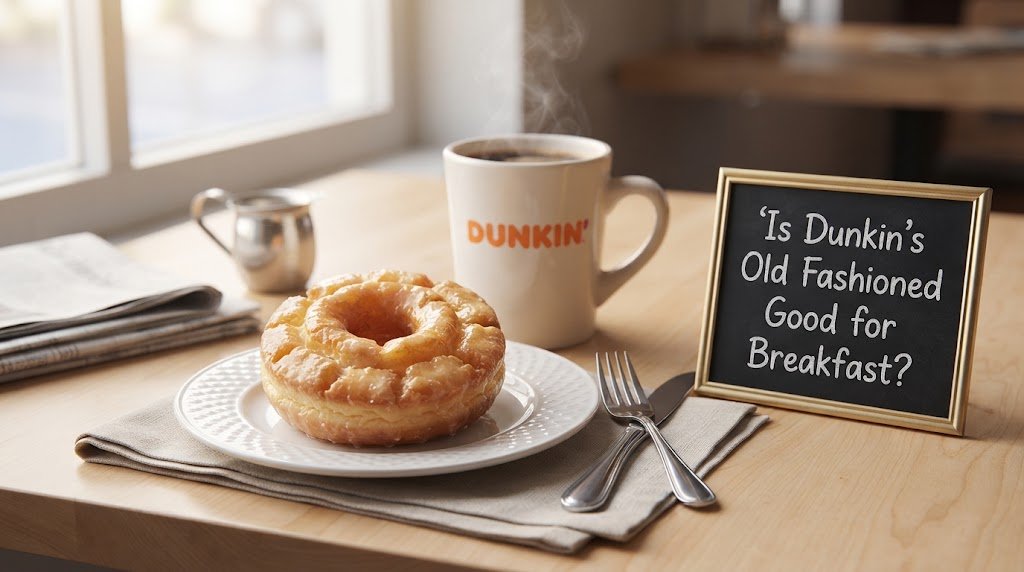 Is Dunkin's Old Fashioned Good for Breakfast?