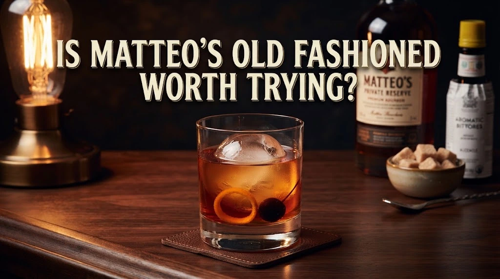 Is Matteo's Old Fashioned Worth Trying?