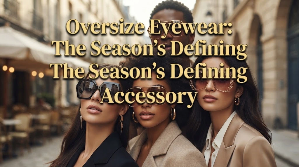 Oversize Eyewear: The Season's Defining Accessory