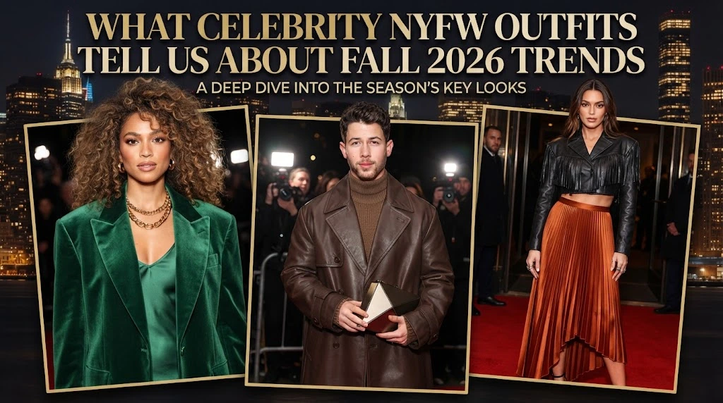 What Celebrity NYFW Outfits Tell Us About Fall 2026 Trends