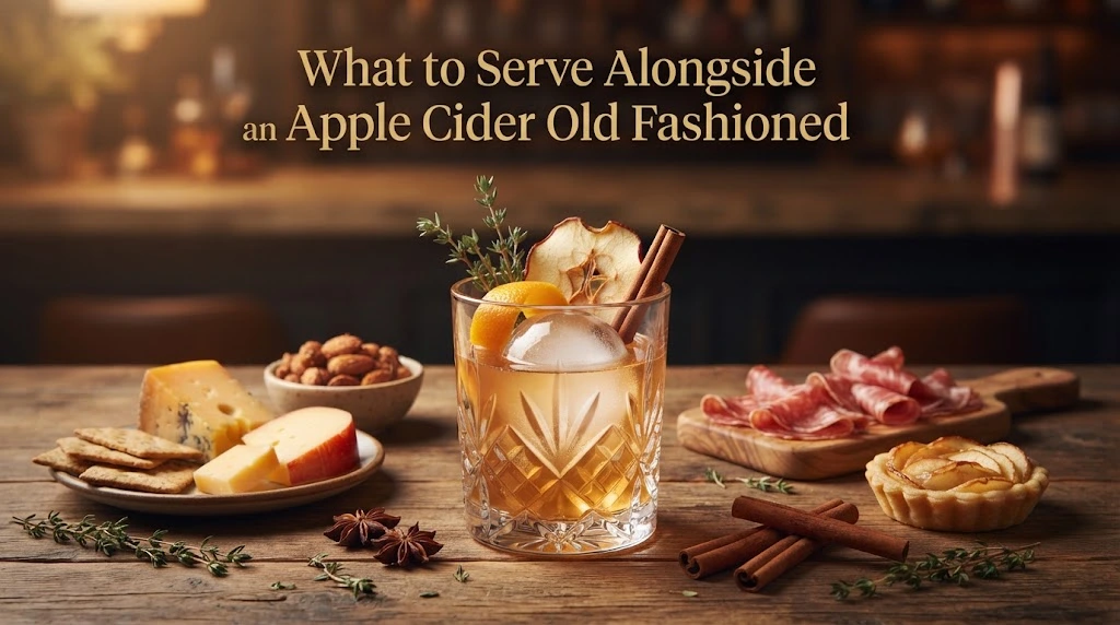 What to Serve Alongside an Apple Cider Old Fashioned